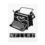 Typewriter Post Card