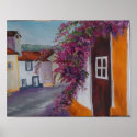 typical Alentejo houses Print