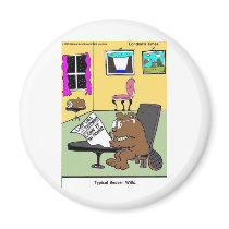 Typical Beaver Last Will & Testament Refrigerator Magnets