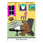 Typical Beaver Last Will & Testament Postcards