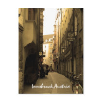 Typical European Alley Post Card