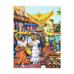 Typical of Early Los Angeles - Olvera Street postcards