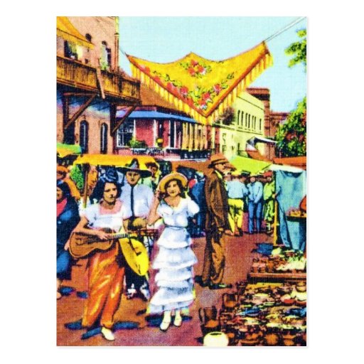 Typical of Early Los Angeles - Olvera Street Post Cards