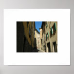 typical street in small town Italy Posters