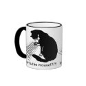 Typing Cat mugs