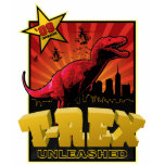 Tyrannosaurus Rex Dinosaur 2009  Invasion t-shirts