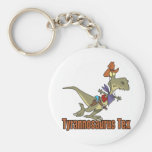 tyrannosaurus rex tex cowboy dinosaur keychains