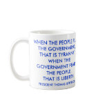 TYRANNY VS. LIBERTY mugs