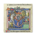 Tyre being blockaded by the Venetian fleet magnets