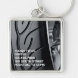 Tyre Business Large Premium Keychain