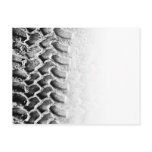 Tyre track postcard
