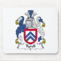 Tyrell Family Crest Mouse Pad