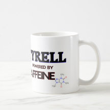 Tyrell powered by caffeine mugs