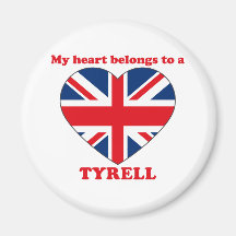 Tyrell Refrigerator Magnet
