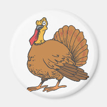 Tyrell Turkey Refrigerator Magnets