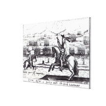 Tyrone Desired a Parley with Lord Lieutenant Stretched Canvas Prints