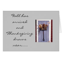 U COME TO HEART/MIND THANKSGIVING CARDS