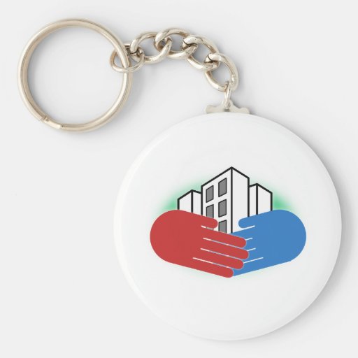 U in I Logo - no text Keychains