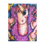 U is for Unicorn Postcards
