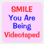 U R Being Watched! Sticker