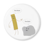 U Rock - U Rule Magnets