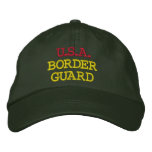 U.S.A. BORDER GUARD embroidered hats