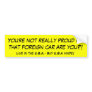 U.S.A. MADE BUMPER STICKER