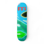 U*S*A sexy girl super alien female skateboards