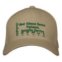 U.S.B.P., Vigilance, Integrity, Service, NLS, B... Baseball Cap