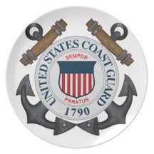 U.S.C.G. PARTY PLATE