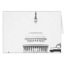 U.S. Capitol Dome, Washington D.C. Greeting Cards