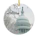 U.S Congress in Winter Ornaments