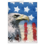 U.S. Flag and Eagle Pariotic - United We Stand cards