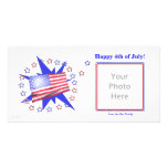 U.S. Flag Stars - 4th of July photo cards
