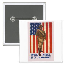 U.S. MARINES First In The Fight Always Faithful Pin