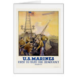 U.S. Marines - First to Fight for Democracy cards