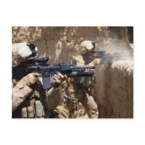 U.S. Marines in Helmand Province of Afghanistan Post Cards