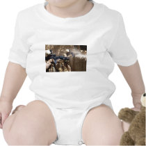 U.S. Marines in Helmand Province of Afghanistan Baby Bodysuits