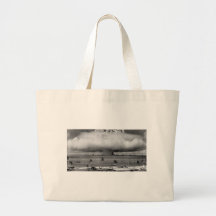U.S. Operation Crossroads The Baker Explosion Tote Bags