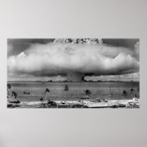 U.S. Operation Crossroads The Baker Explosion Print