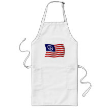 U.S. Peace Sign Flag Apron
