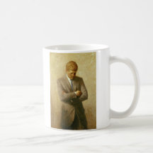 U.S. President John F. Kennedy by Aaron Shikler Coffee Mugs