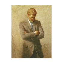 U.S. President John F. Kennedy by Aaron Shikler Postcard