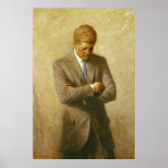 U.S. President John F. Kennedy by Aaron Shikler Print