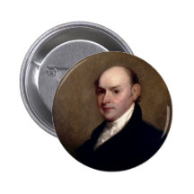 U.S. President John Quincy Adams by Gilbert Stuart Pins