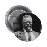 U.S. President Theodore Teddy Roosevelt Laughing Pinback Button