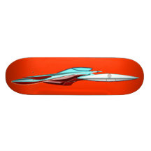 U.S.S. FLYING OBJECT_MCC-1947_UFO Class Skate Board Decks
