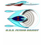 U.S.S. FLYING OBJECT_MCC-1947_UFO Class t-shirts