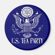 U.S. Tea Party Fridge Magnets