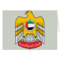 Uae Coat of Arms detail Card